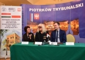 Konferencja prasowa z udziałem prezydenta Krzysztofa Chojniaka i Janosa Kobora.